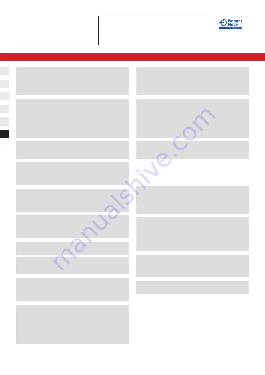 Bonnet Neve MULTIFREEZE BIO User Instructions Download Page 105