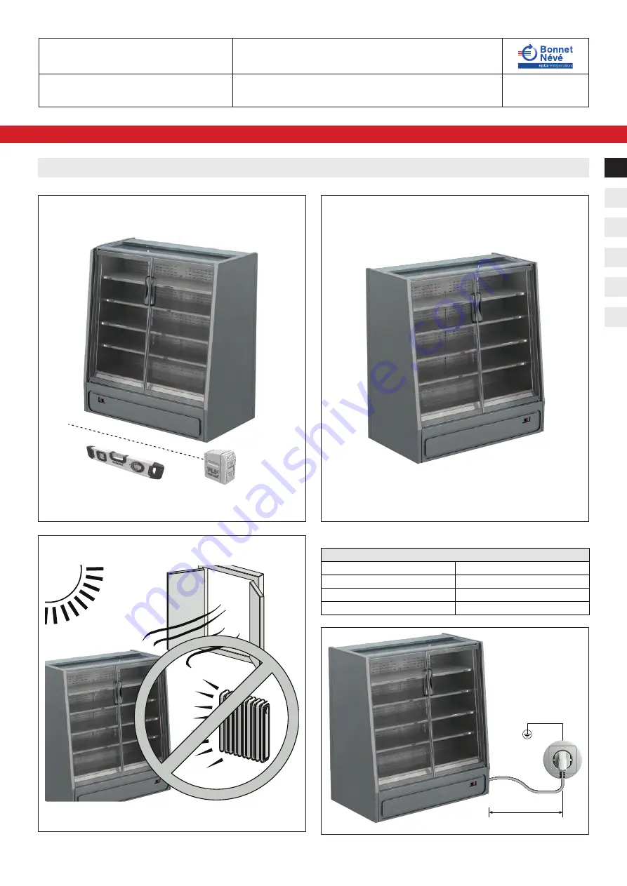 Bonnet Neve MULTIFRESCO PLUS User Instructions Download Page 9