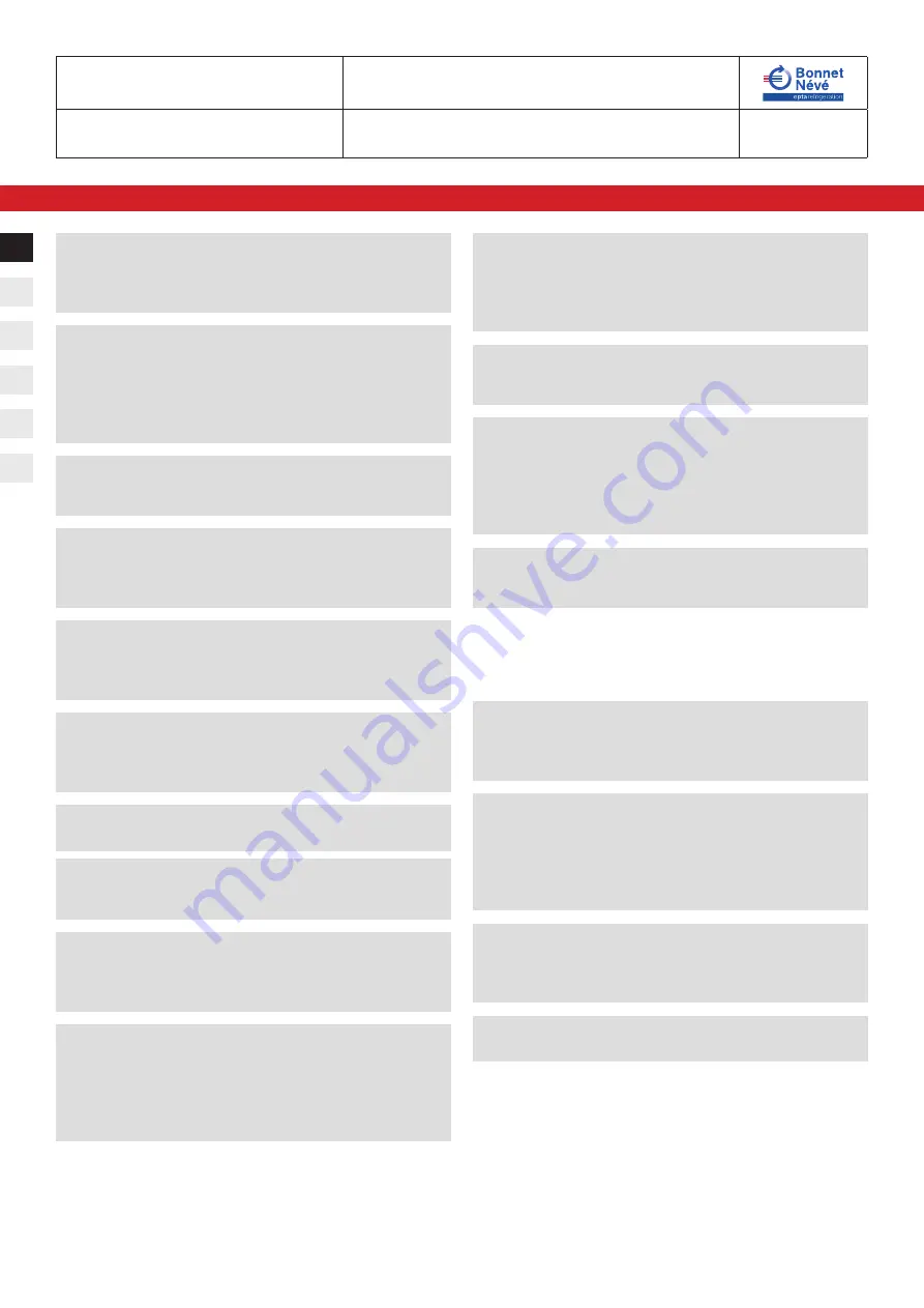 Bonnet Neve SHAPE INTEGRAL User Instructions Download Page 5