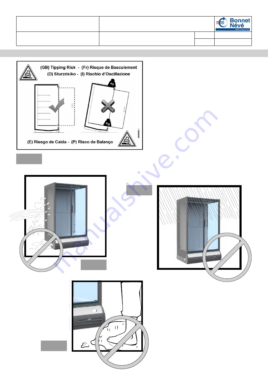 Bonnet Neve SKYVIEW INTEGRAL WL User Instructions Download Page 20