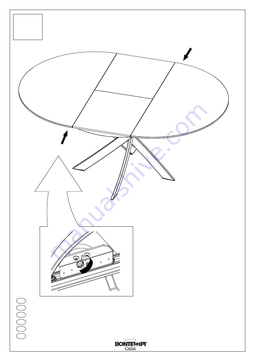 Bontempi Casa BARONE 52.86 Assembly Instructions Manual Download Page 16