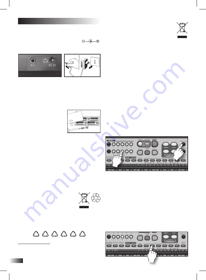 Bontempi 047663337838 Скачать руководство пользователя страница 12