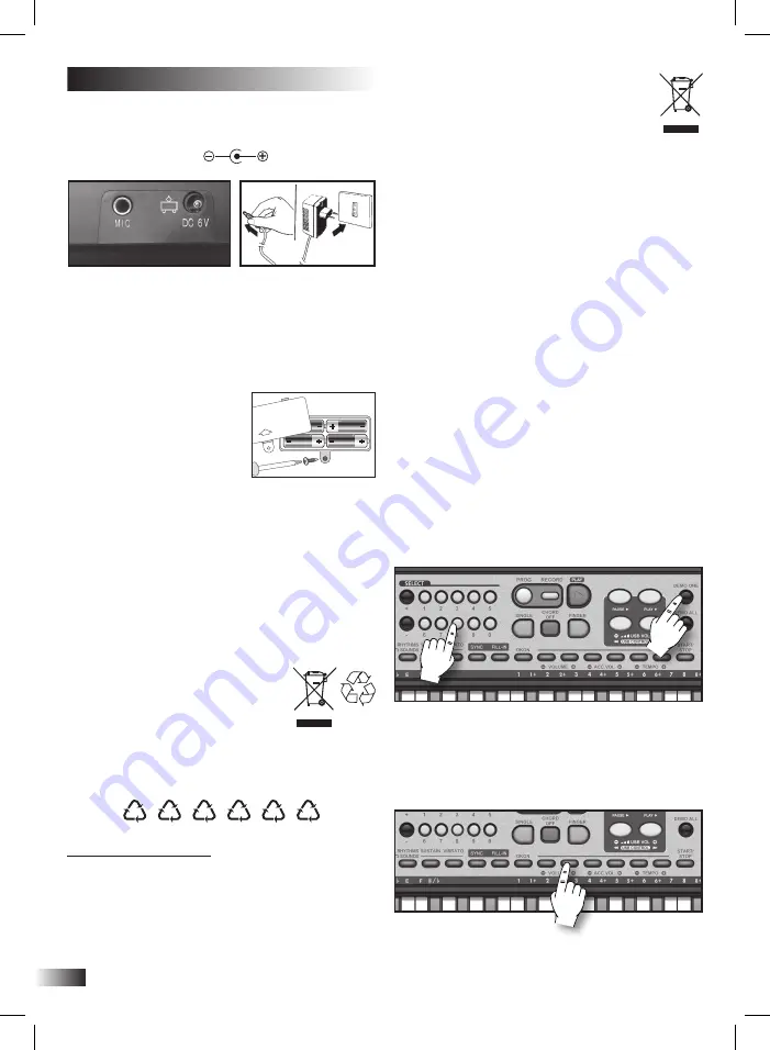 Bontempi 047663337838 Owner'S Manual Download Page 36