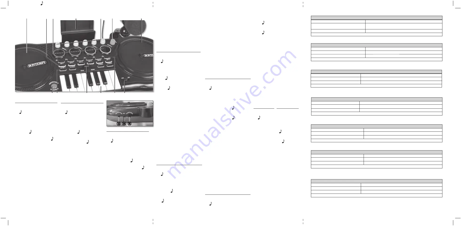 Bontempi 047663338033 Скачать руководство пользователя страница 2