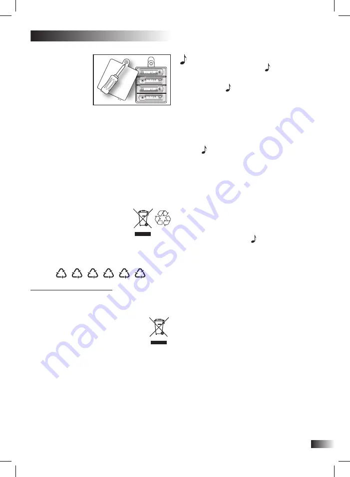 Bontempi 047663338033 Owner'S Manual Download Page 11