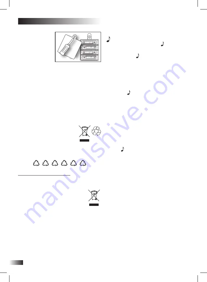 Bontempi 047663338033 Owner'S Manual Download Page 16