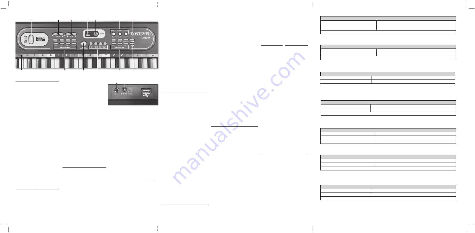 Bontempi 047663551135 Owner'S Manual Download Page 2