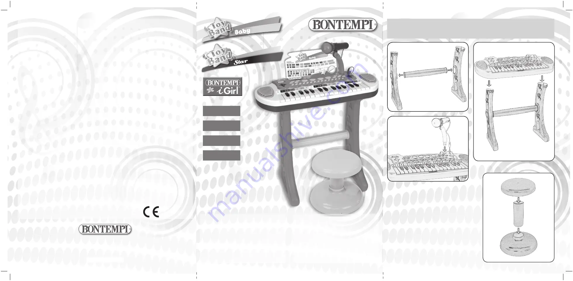 Bontempi 13 3209 Скачать руководство пользователя страница 1