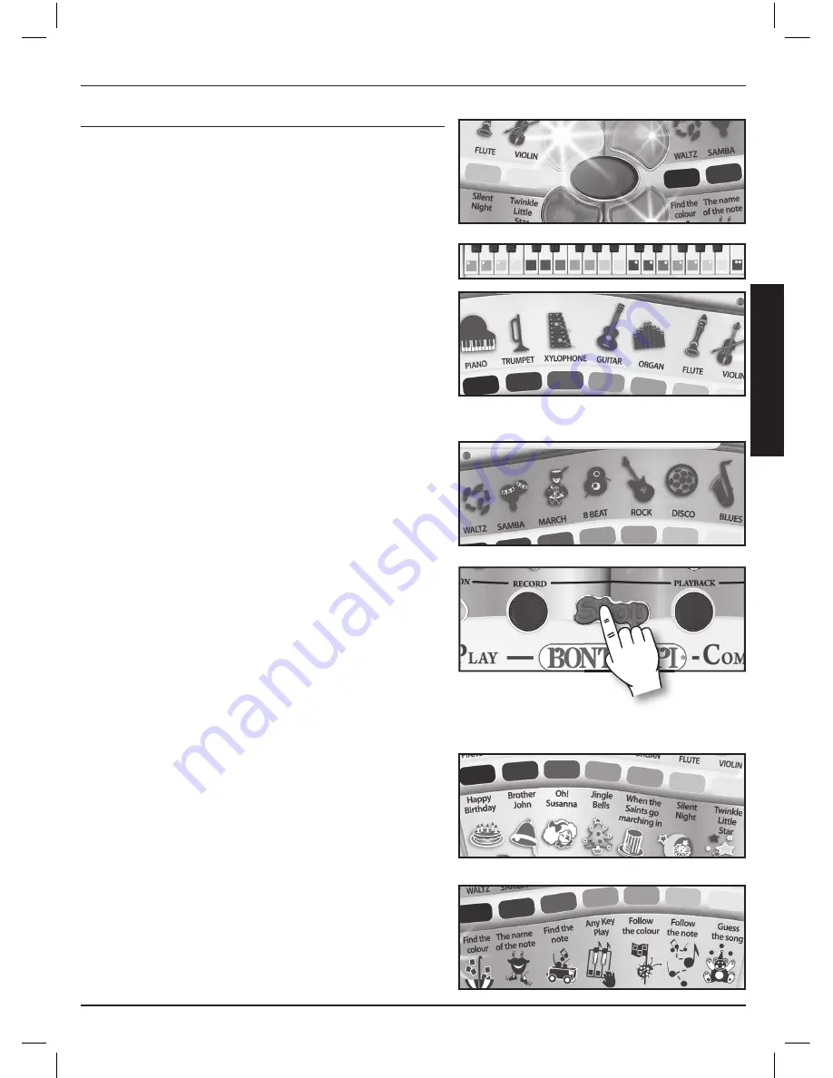 Bontempi 14 3340 Instruction Manual Download Page 11