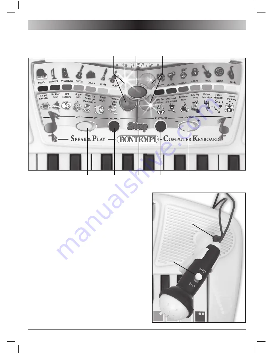 Bontempi 14 3340 Instruction Manual Download Page 18