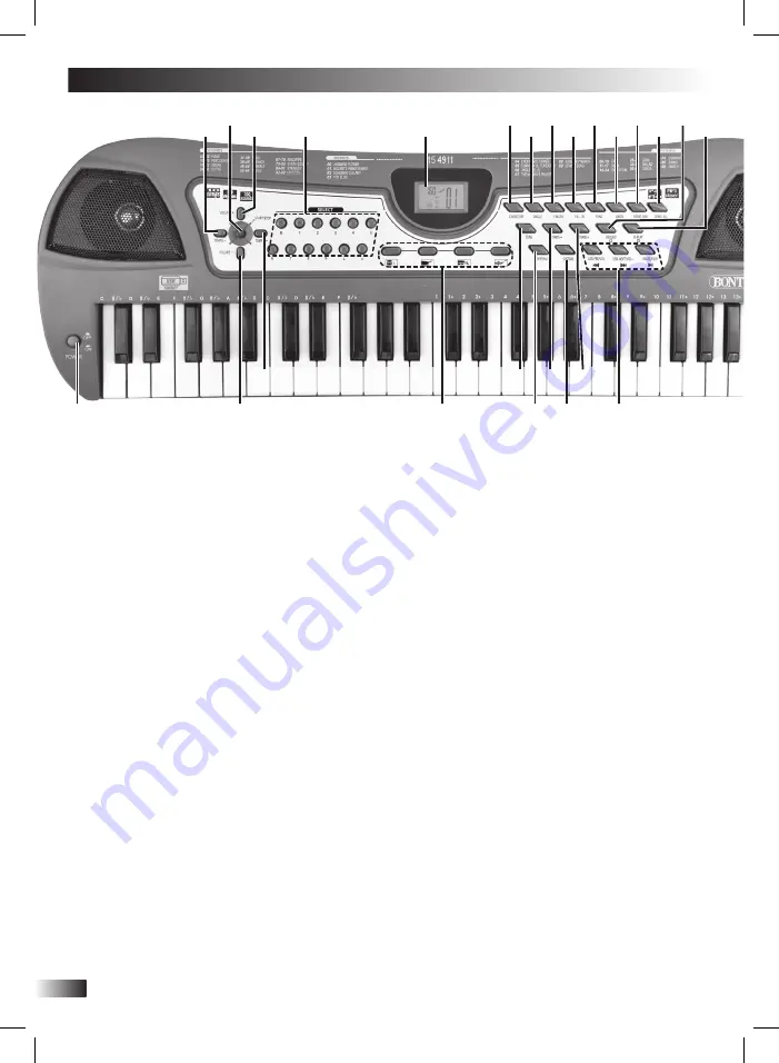 Bontempi 15 4911 Owner'S Manual Download Page 18