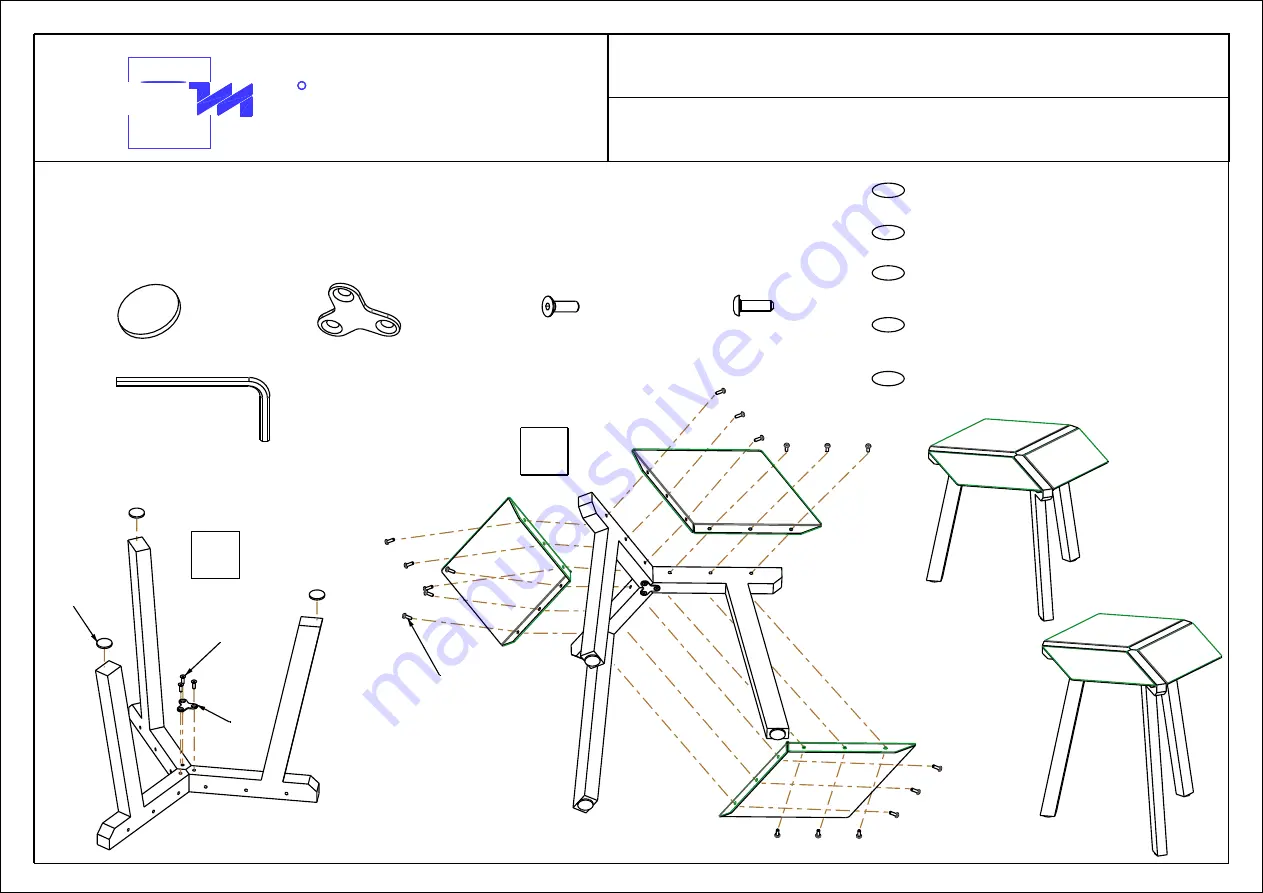 Bontempi ESA 07.35 Assembly Instructions Download Page 1