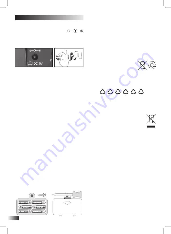 Bontempi Genius 16 6110 Owner'S Manual Download Page 36