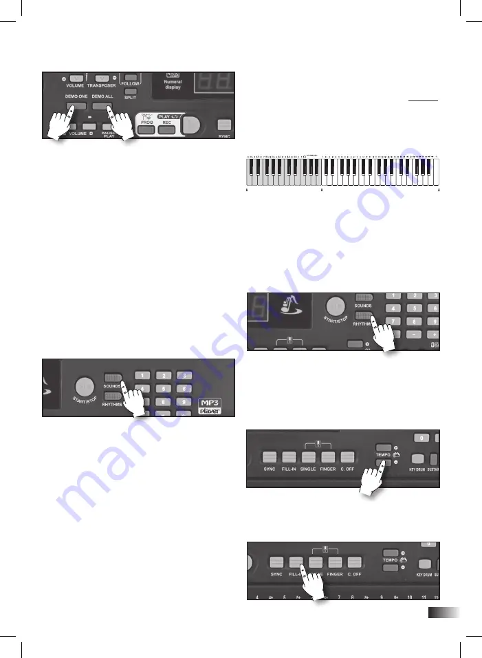 Bontempi Genius 16 6110 Owner'S Manual Download Page 47