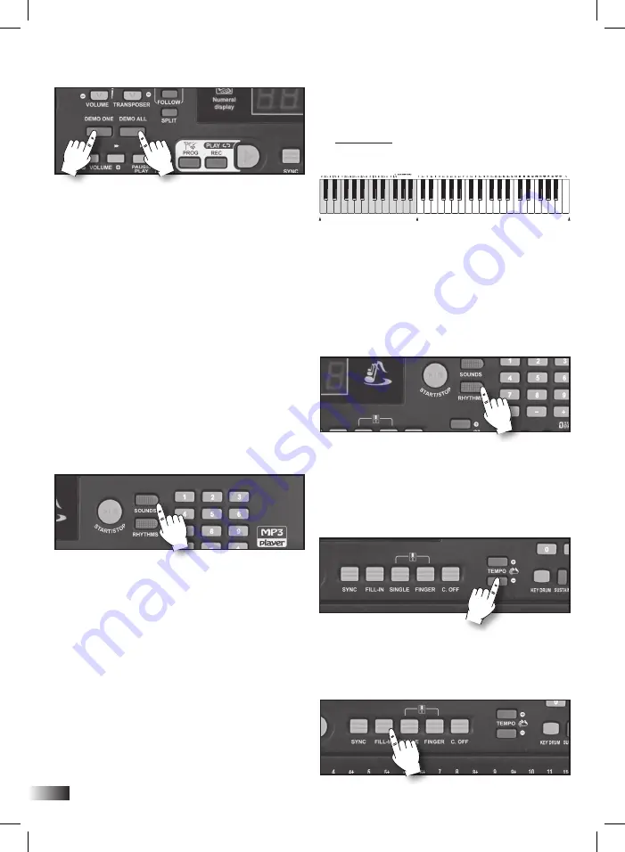 Bontempi Genius 16 6110 Owner'S Manual Download Page 92