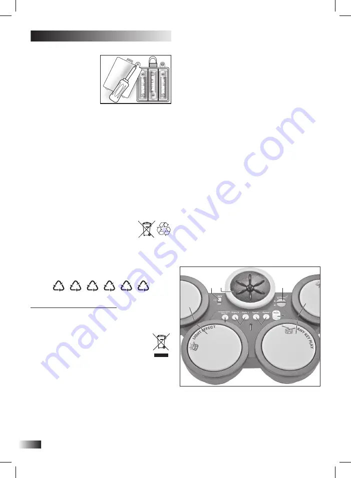 Bontempi HEROLIGHT 18 0535 Owner'S Manual Download Page 14