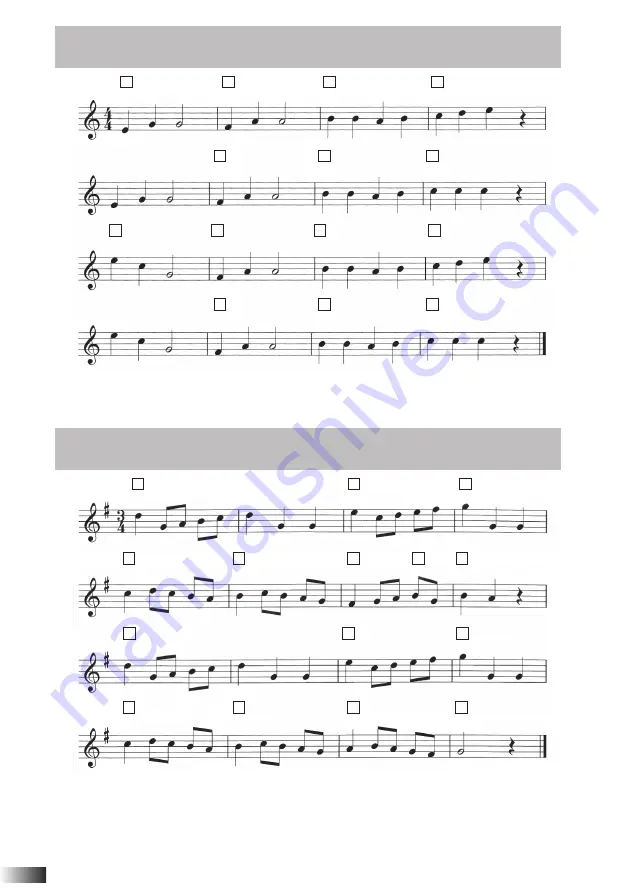 Bontempi MUSIC ACADEMY 15 4912 Owner'S Manual Download Page 34