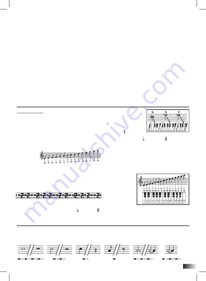 Bontempi MUSIC ACADEMY School 15 4909 Owner'S Manual Download Page 29