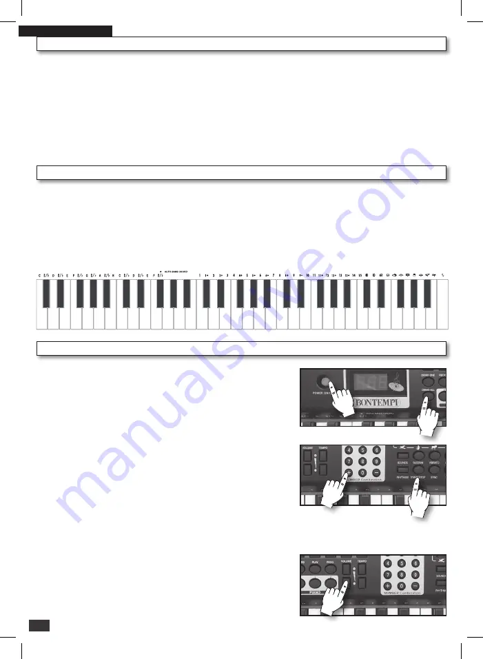 Bontempi MUSIC ACADENY Genius 16 6130 Owner'S Manual Download Page 44