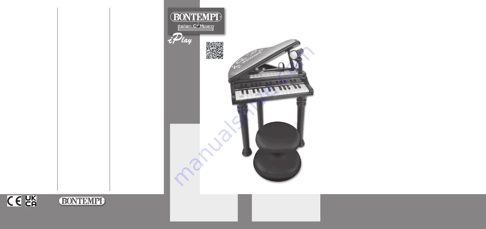 Bontempi Toy Band Star 10 3000 Owner'S Manual Download Page 1