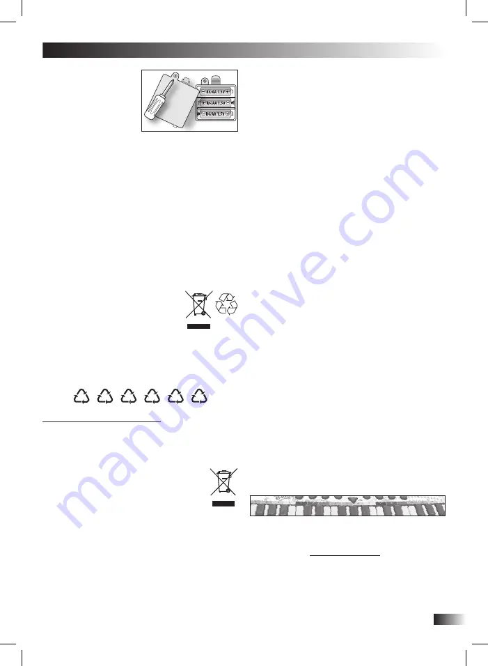 Bontempi Toy Band Star 12 3109 Owner'S Manual Download Page 3