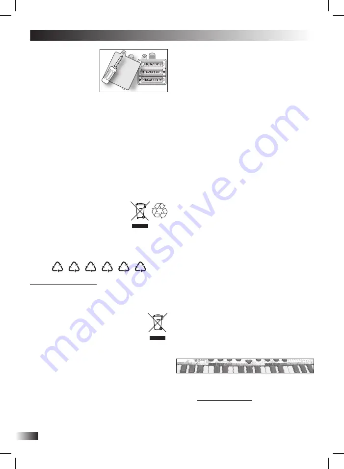 Bontempi Toy Band Star 12 3109 Скачать руководство пользователя страница 12