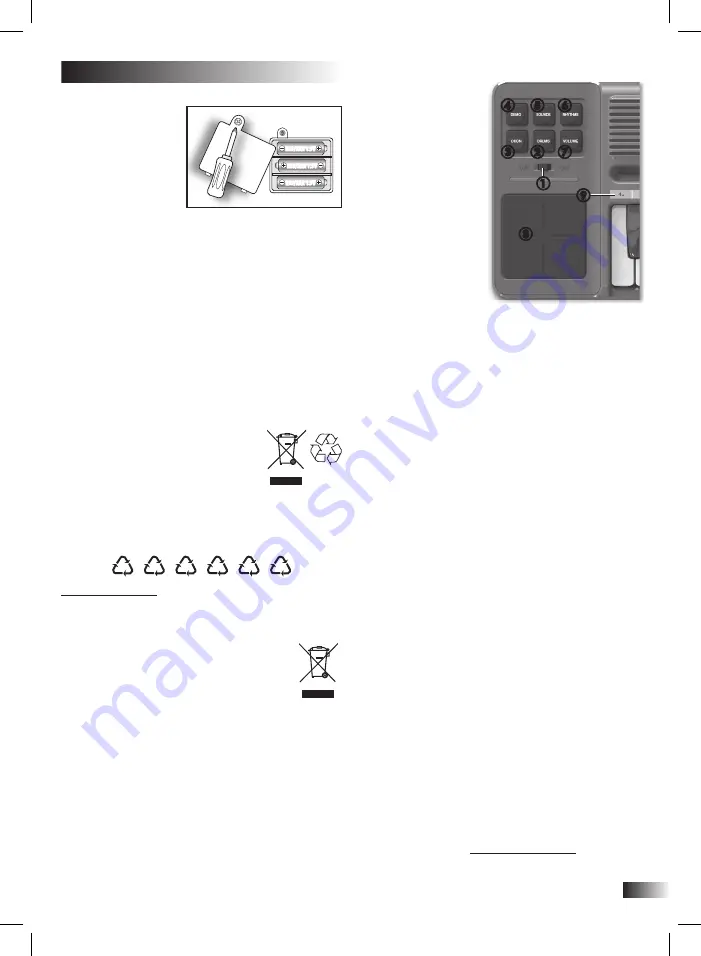 Bontempi Toy Band Star 12 3240 Owner'S Manual Download Page 9