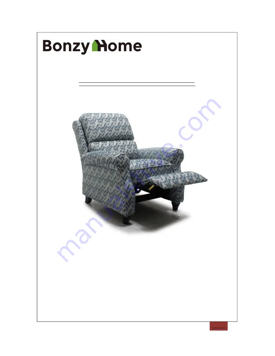 Bonzy Home P6121A51 Operation Instruction Manual Download Page 1