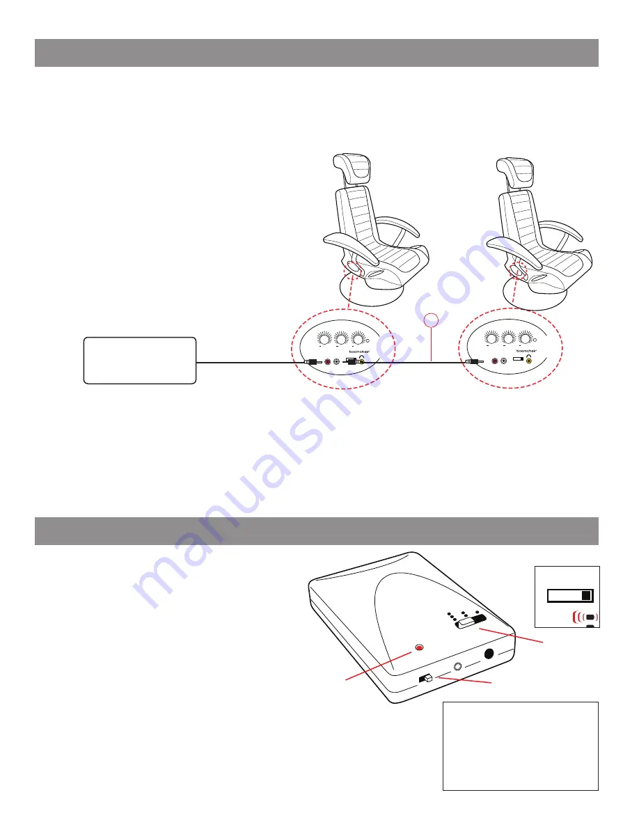 BoomChair Video Game Furniture Скачать руководство пользователя страница 6