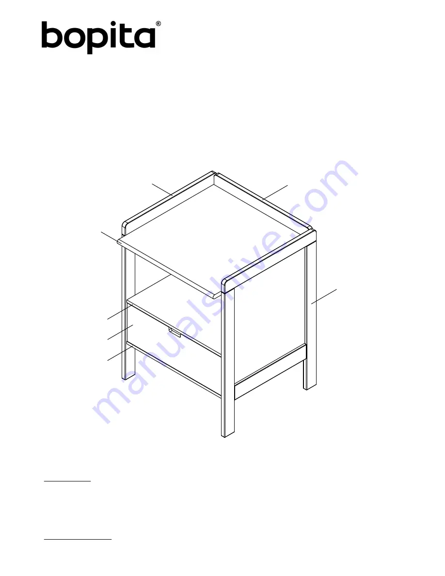 BOPITA COMBIDRESSER 308135.11 Скачать руководство пользователя страница 1