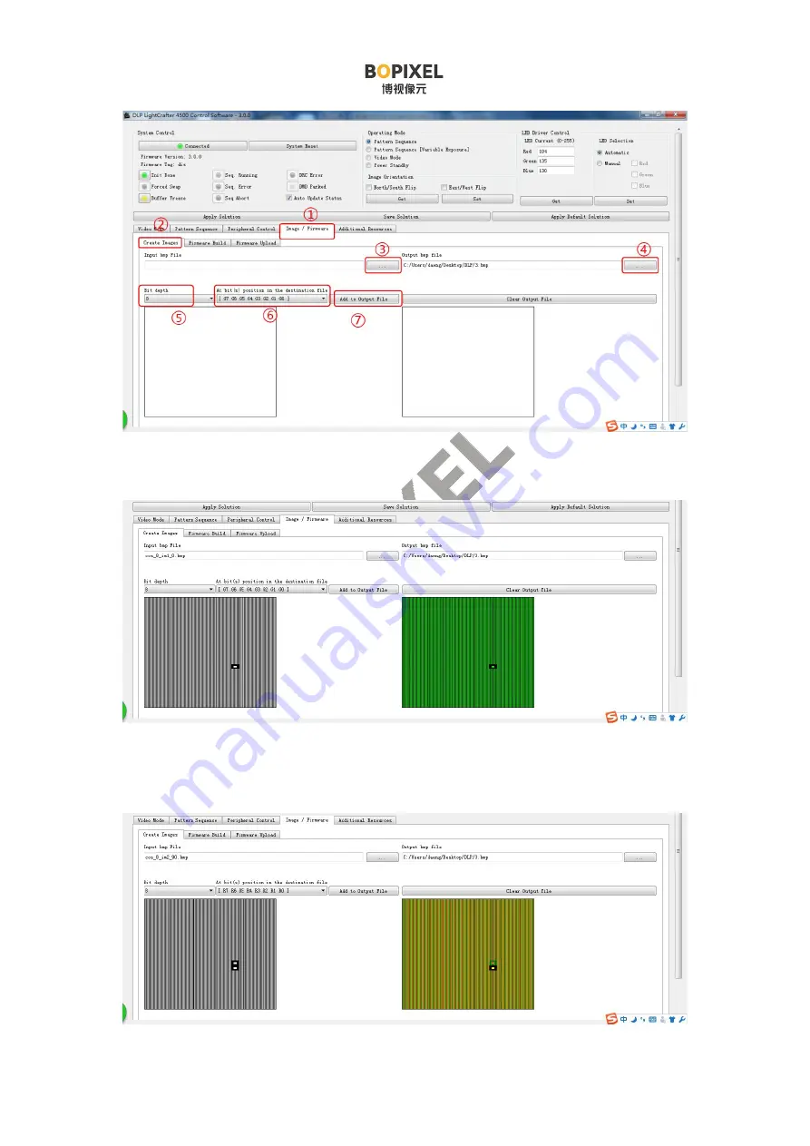 BOPIXEL OPR405 Series Operating Manual Download Page 12