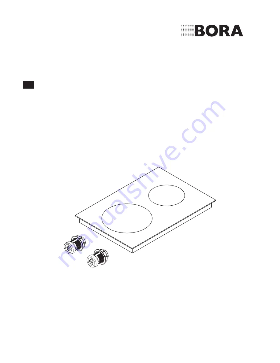 bora PKI11 Operating And Installation Instructions Download Page 1