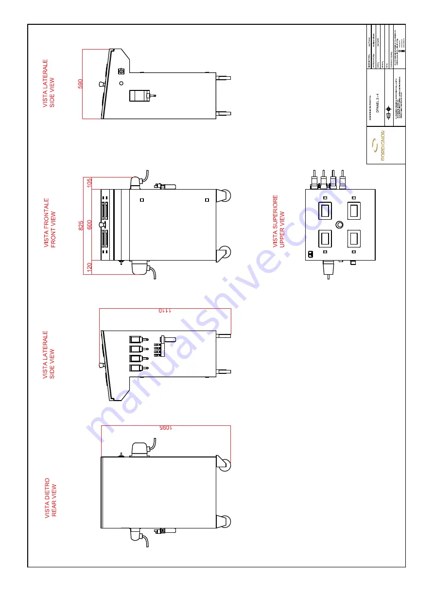 Bordignon DTAP 1 Instruction Manual Download Page 33