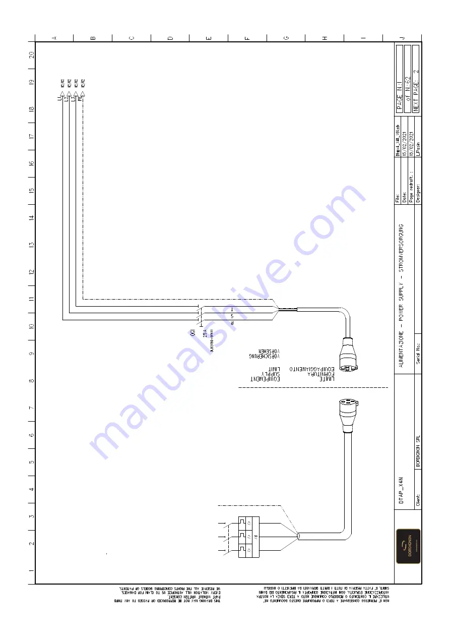 Bordignon DTAP 1 Instruction Manual Download Page 37