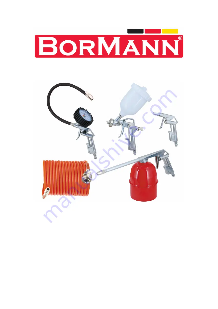 BorMann 001645 Manual Download Page 1