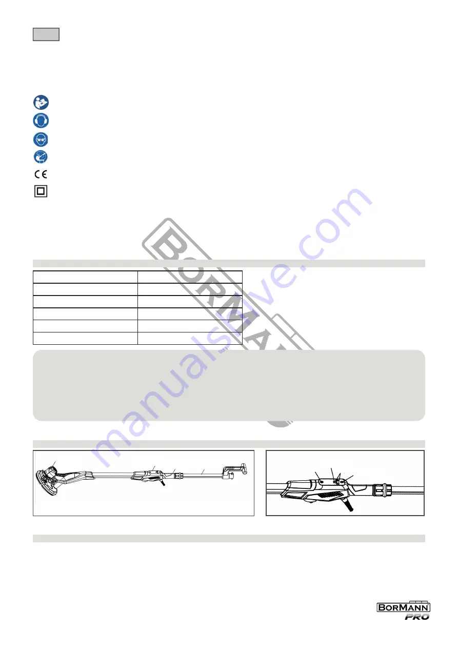 BorMann 035930 Quick Start Manual Download Page 3