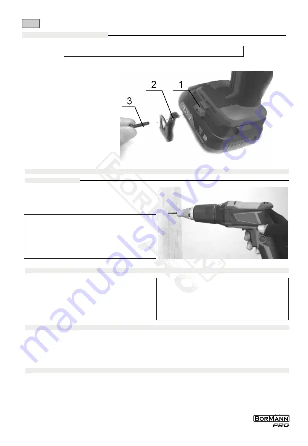 BorMann 0363226 Manual Download Page 16