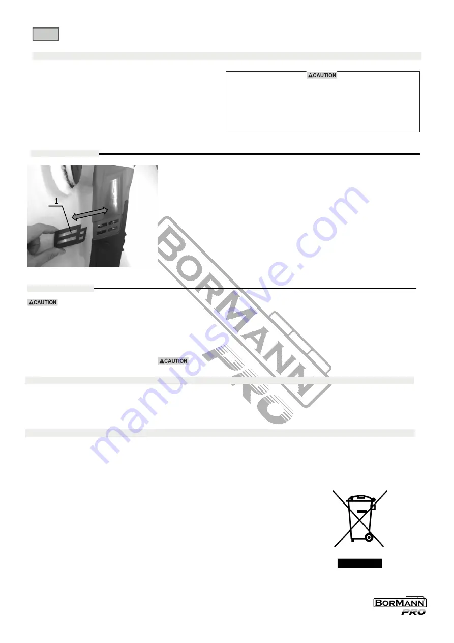 BorMann 036333 Manual Download Page 9