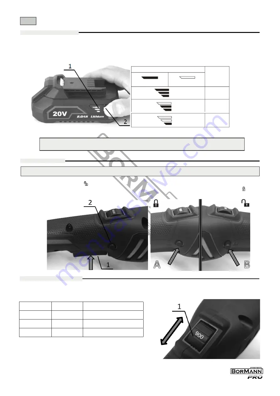 BorMann 036333 Manual Download Page 14