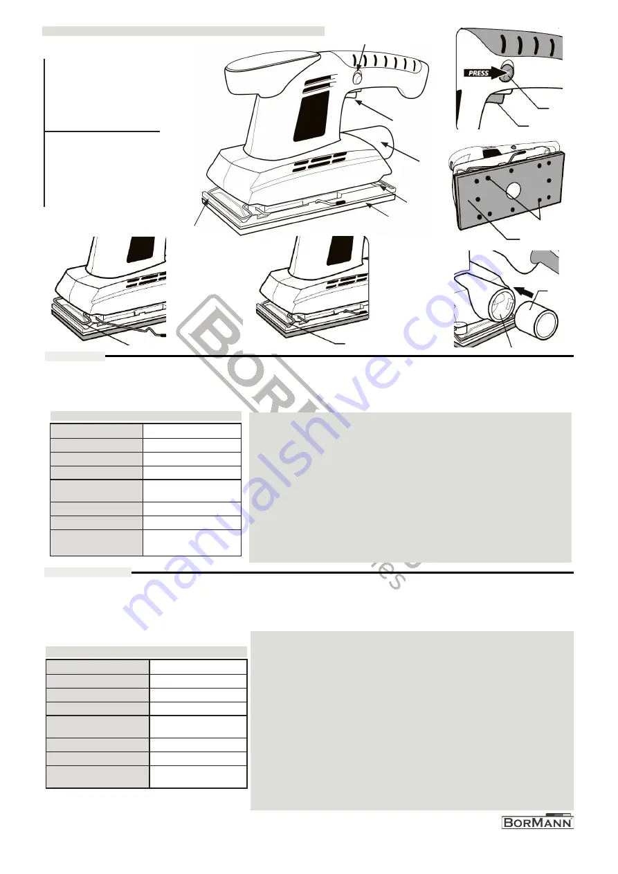 BorMann 042594 Manual Download Page 2