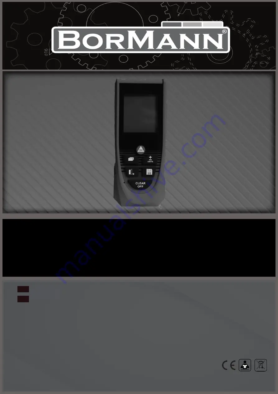 BorMann BDM6100 User Manual Download Page 1