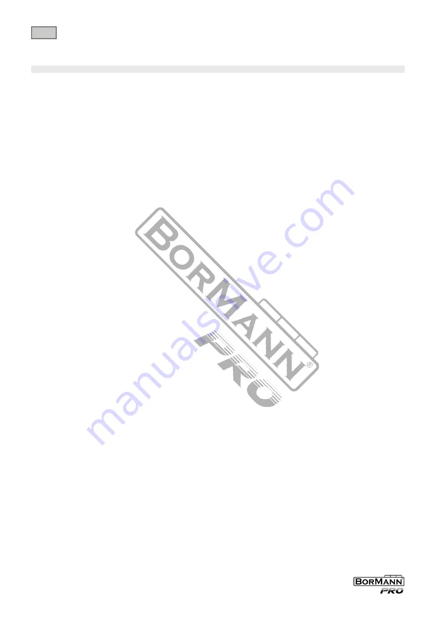 BorMann PRO BDD2500 User Manual Download Page 2