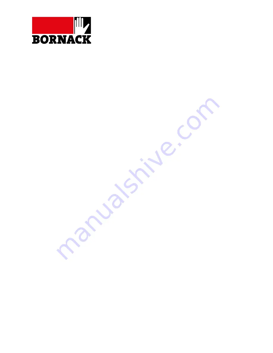 Bornack BLOCKSTOP BS IKA 1.8 User Manual Download Page 16