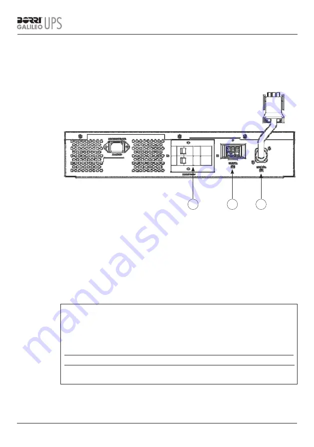 Borri GALILEO UPS Manual Download Page 6