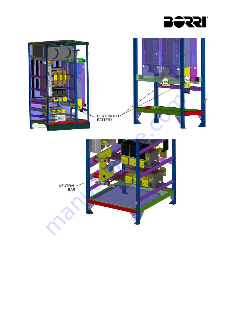 Borri UPSaver 1000 kVa Operating Manual Download Page 78