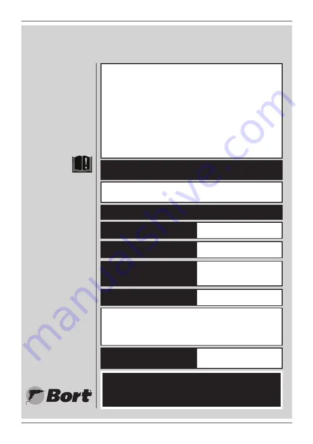 Bort 91271099 Скачать руководство пользователя страница 20