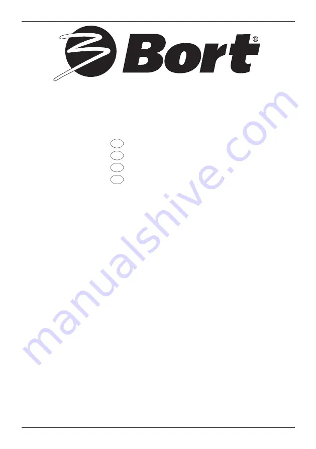 Bort 93723996 Manual Download Page 19