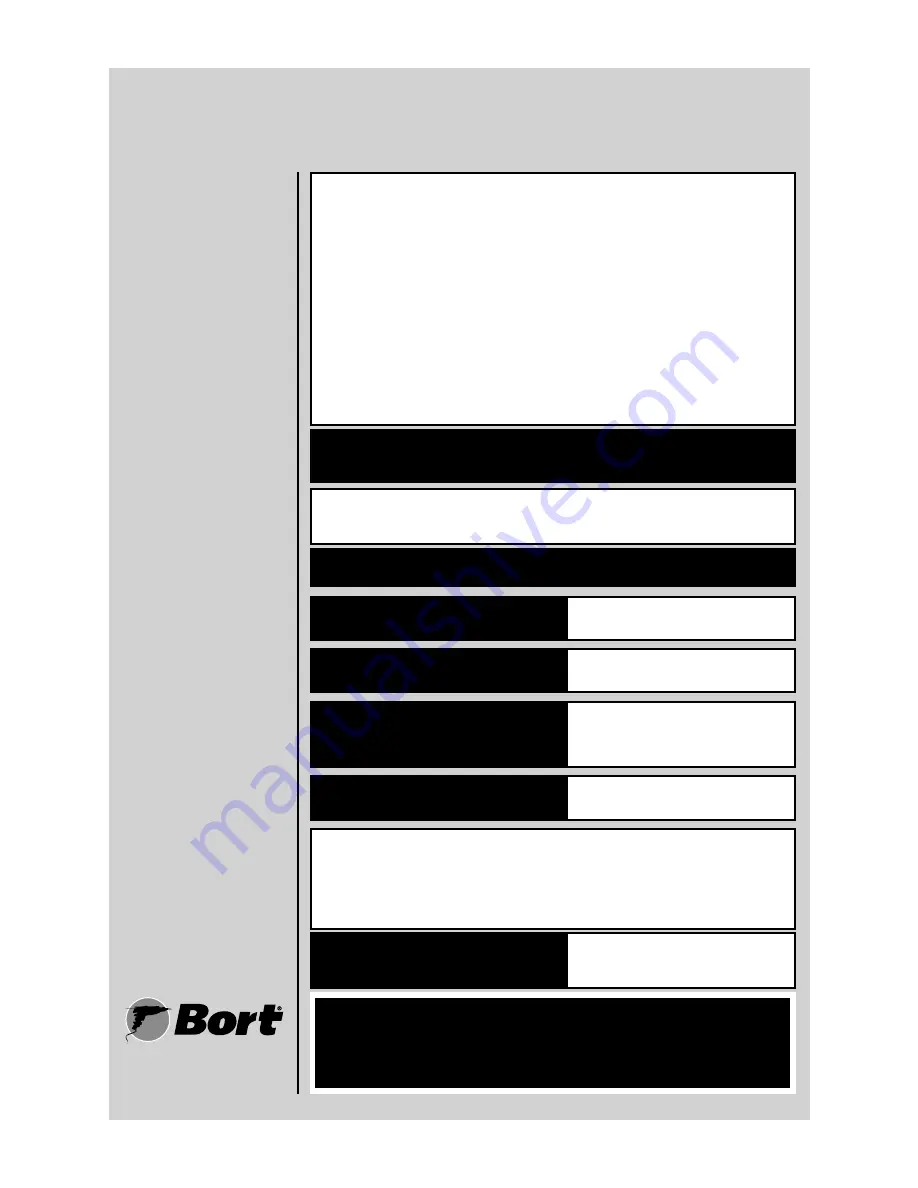 Bort BLF-210 Скачать руководство пользователя страница 24