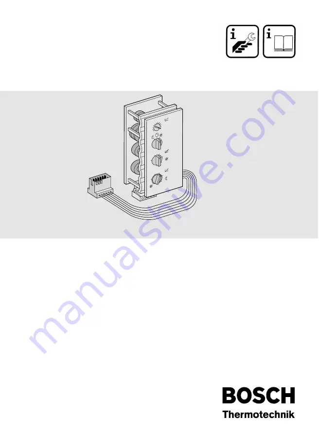 Bosch Thermotechnik TA 211 E Скачать руководство пользователя страница 1