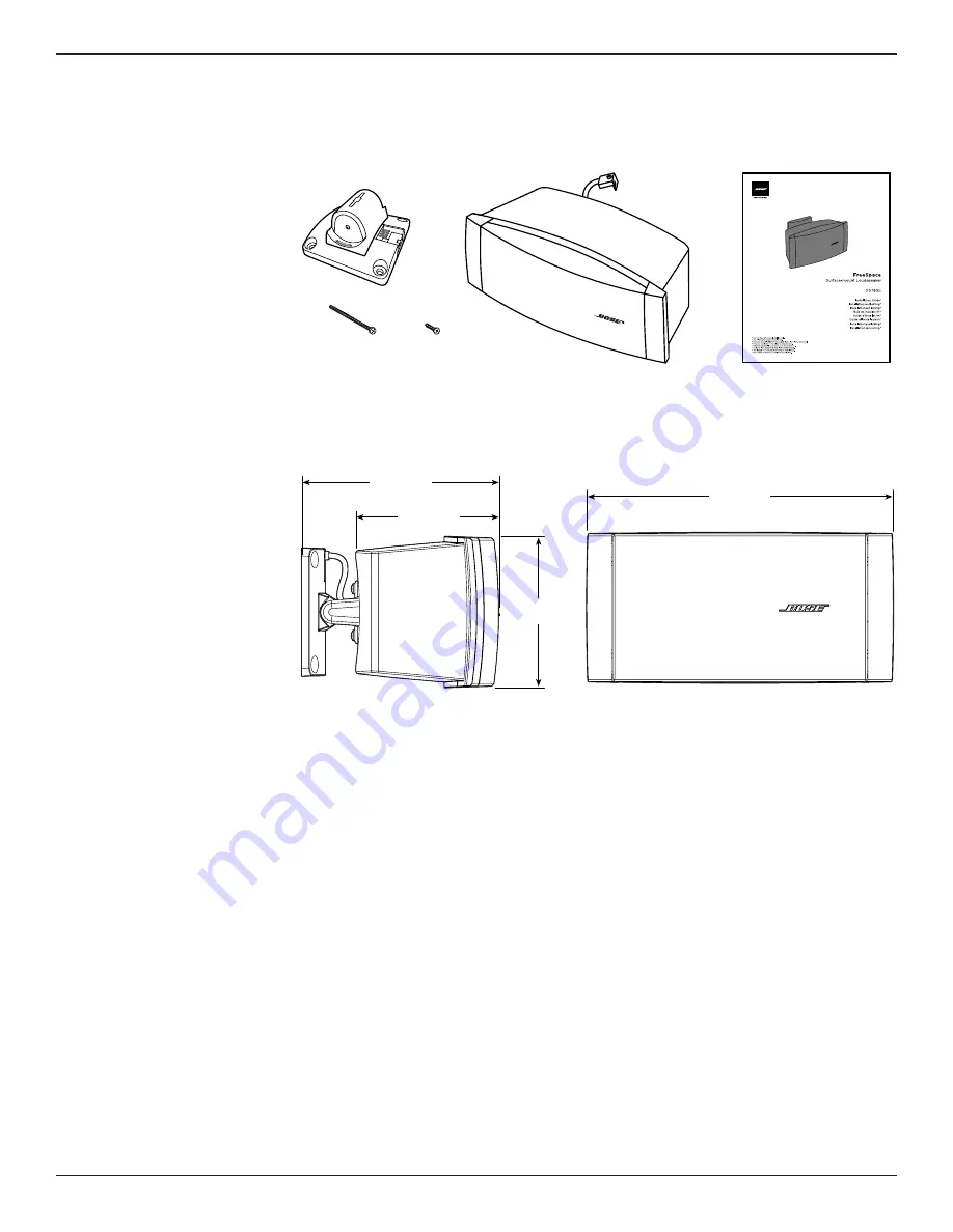 Bose Professional 043053 Installation Manual Download Page 4